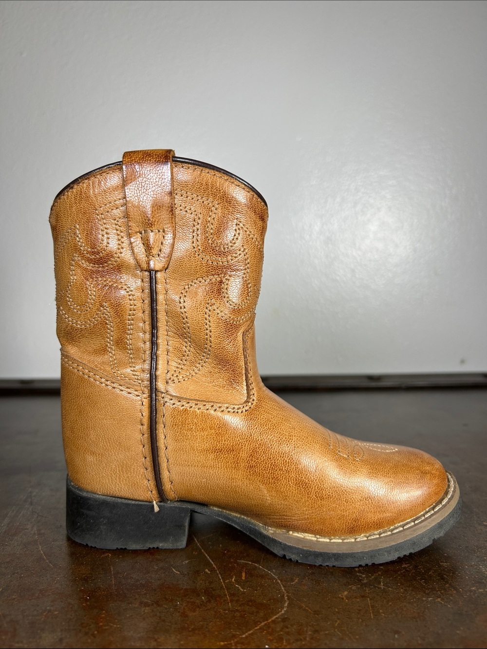 Cody James Toddler’s Tan Showdown Round Toe Western Boots Size Toddler’s 7 - Picture 4 of 15